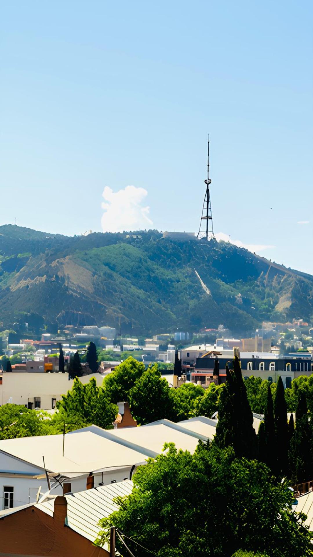 - Amazing View Apartment In Tbilisi - ภายนอก รูปภาพ